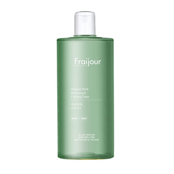 Fraijour Тонер для лица AHA-/BHA-КИСЛОТЫ Original Herb Wormwood Calming Toner, 500 мл