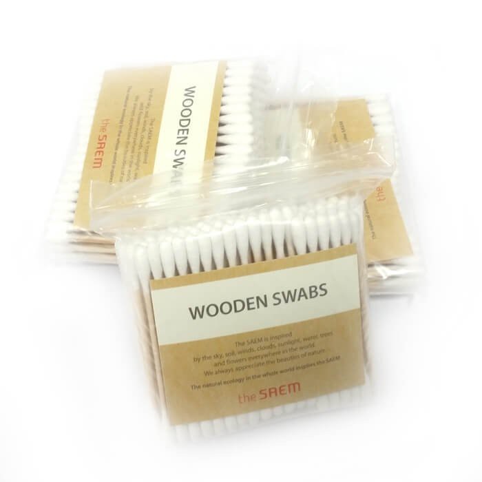 The Saem Ватные палочки Wooden Swab 300шт