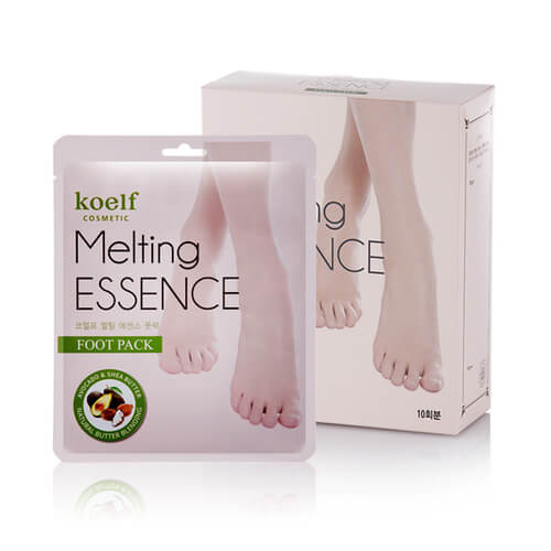 Koelf Маска-носочки для ног смягчающая Melting Essence Foot Pack,1 пара