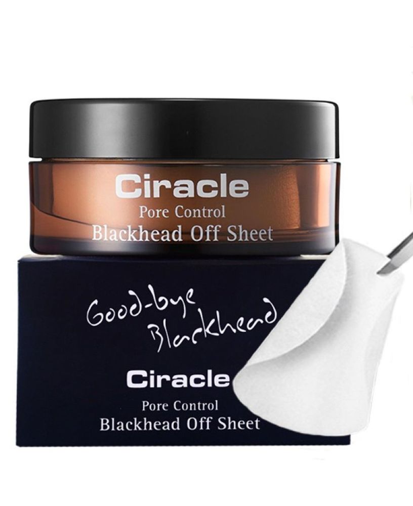 Ciracle Салфетки для удаления черных точек Ciracle Blackhead Off Sheet набор 40шт