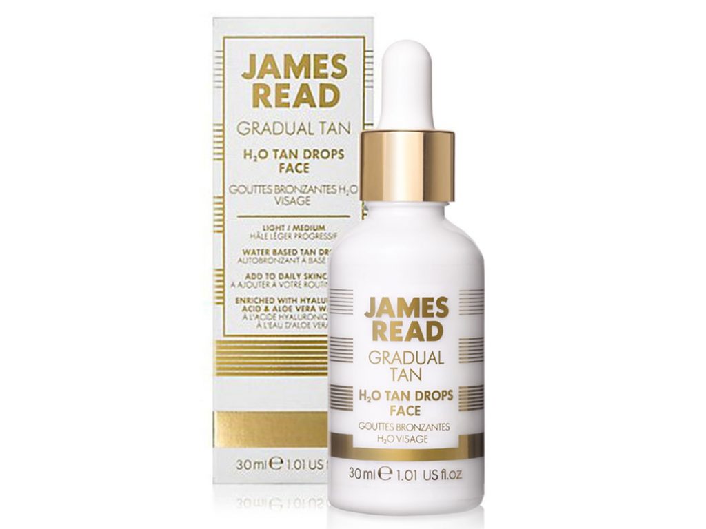 James Read Капли-концентрат для лица освежающее сияние Gradual Tan H2O Tan Drops Face 30м