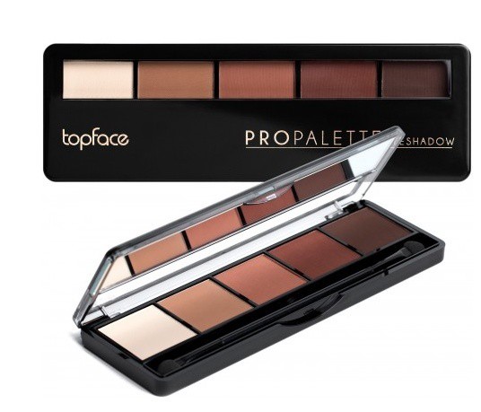 Topface тени д/век палитра РТ501 Pro Palette (5-цветная) №18 42999