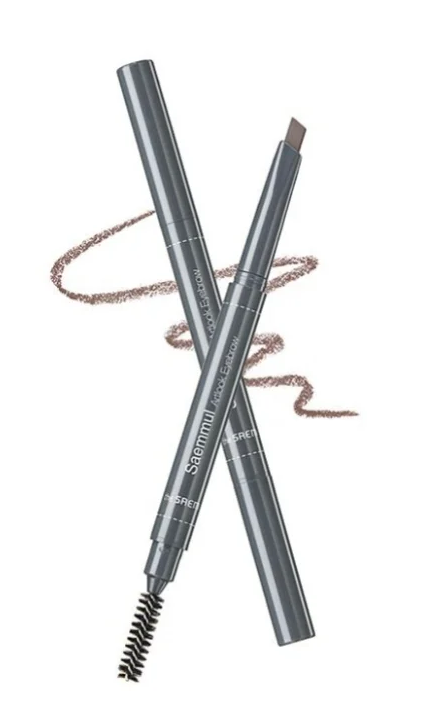 The Saem Карандаш для бровей с кистью Saemmul Artlook Eyebrow 06 Ash Brown 0.2г