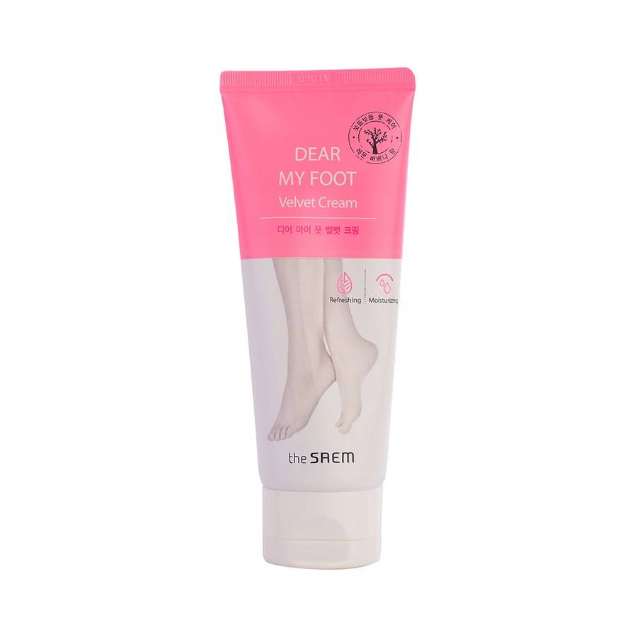 The Saem Крем для ног питательный Dear My Foot Velvet Cream 100мл