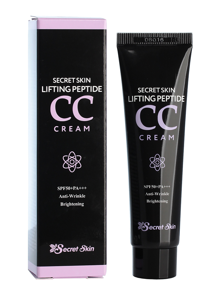 Secret Skin CC-крем подтягивающий пептидный Lifting Peptide CC Cream SPF50+ PA+++,30мл