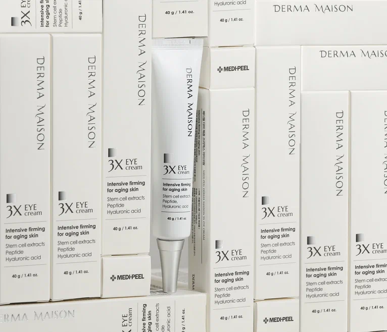 MEDI-PEEL Derma Maison 3X Eye Cream (40g) Крем для глаз со стволовыми экстрактами и пептидами