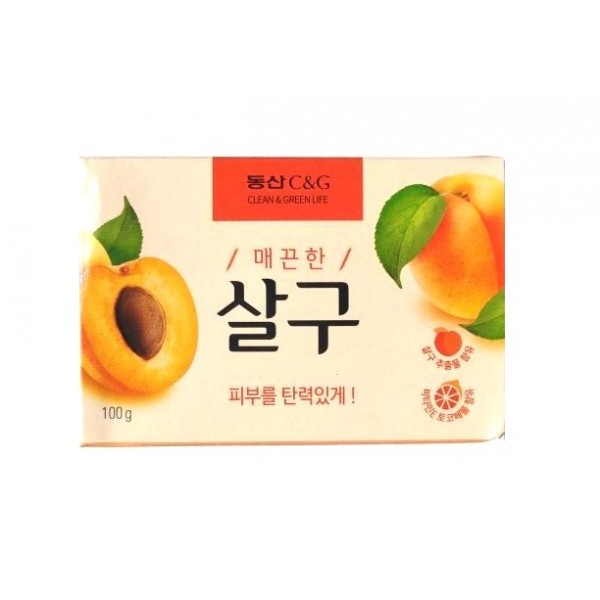 Clio Мыло туалетное с экстрактом абрикоса Apricot Soap,100г