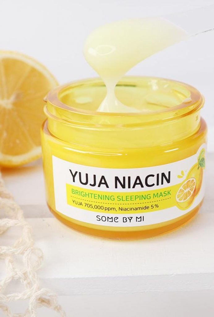 Some by mi Осветляющая ночная маска с экстрактом юдзу Yuja Niacin Brightening Sleeping Mask,60гр