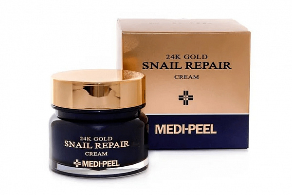 MEDI-PEEL 24K Gold Snail Repair Cream (50g) Премиум крем с улиткой и 24К золотом,50гр