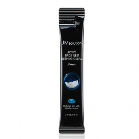 JM Solution Омолаживающая ночная маска с ласточкиным гнездом  Active Bird Nest Sleeping Cream Prime