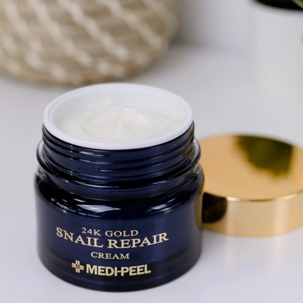 MEDI-PEEL 24K Gold Snail Repair Cream (50g) Премиум крем с улиткой и 24К золотом,50гр