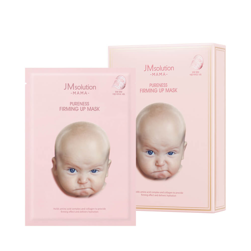 JM Solution Тканевая маска для лица омолаживающая MAMA Pureness Firming Up Mask