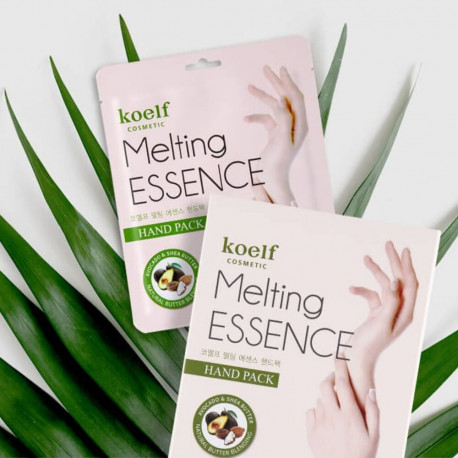 Koelf Маска-перчатки для рук с маслами и экстрактами Melting Essence Hand Pack