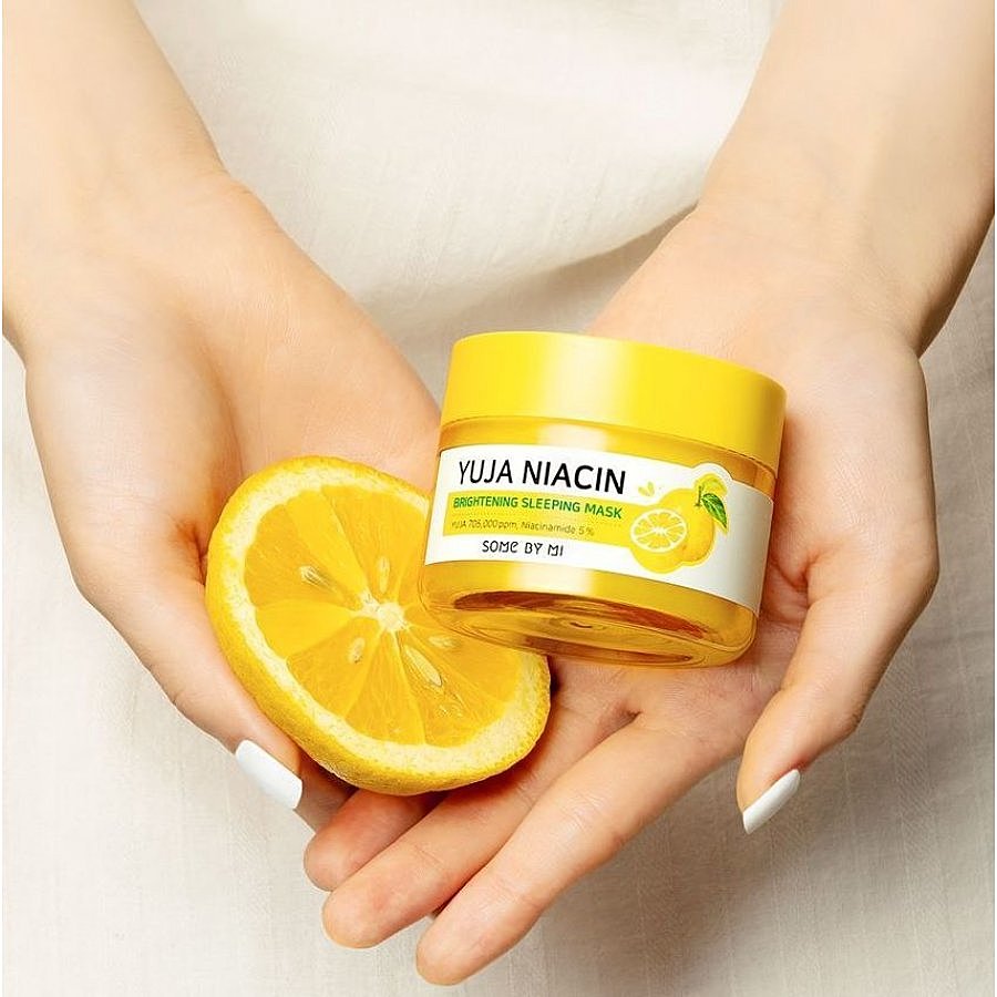 Some by mi Осветляющая ночная маска с экстрактом юдзу Yuja Niacin Brightening Sleeping Mask,60гр