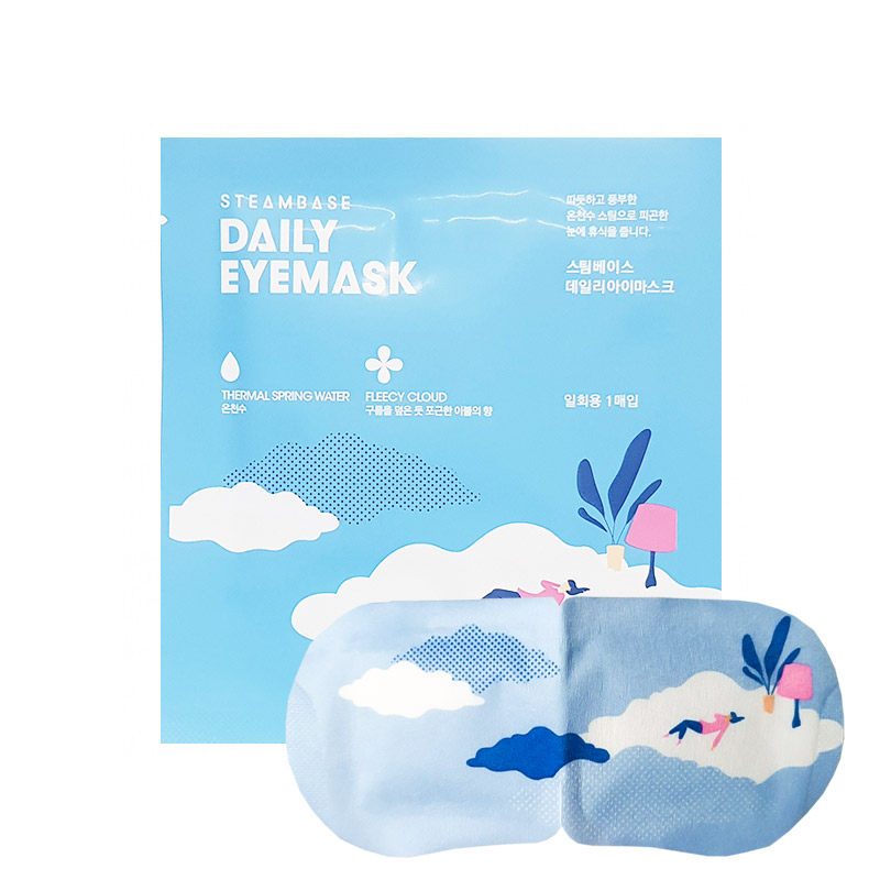 Steambase Daily Eyemask Fleecy Cloud Паровая маска для глаз,1 шт