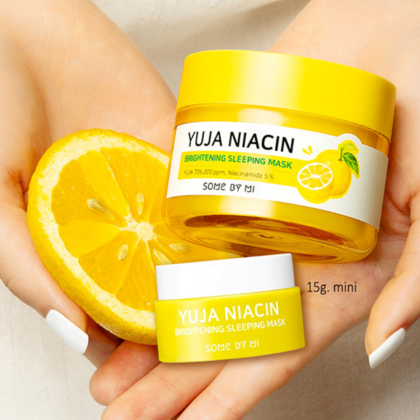 Some by mi Осветляющая ночная маска с экстрактом юдзу Yuja Niacin Brightening Sleeping Mask,60гр