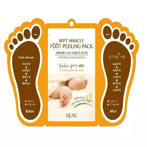 Mijin Пилинг для ног Foot peeling pack 2*15мл