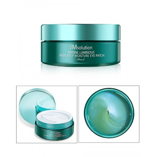 JM Solution Патчи для глаз с жемчугом и морским комплексом Marine Luminous Pearl Deep Moisture Eye Patch