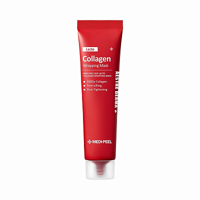 Medi-Peel Red Lacto Collagen Wrapping Mask (70ml) Лифтинг маска-пленка с гидролизованным коллагеном