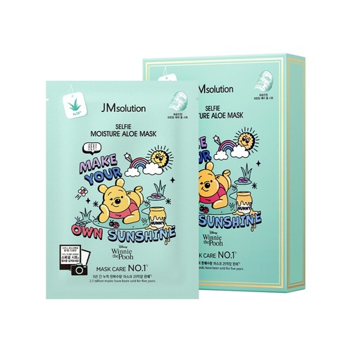 JM Solution Маска тканевая увлажняющая с алоэ Disney Collection Selfie Moisture Aloe Mask 30 мл