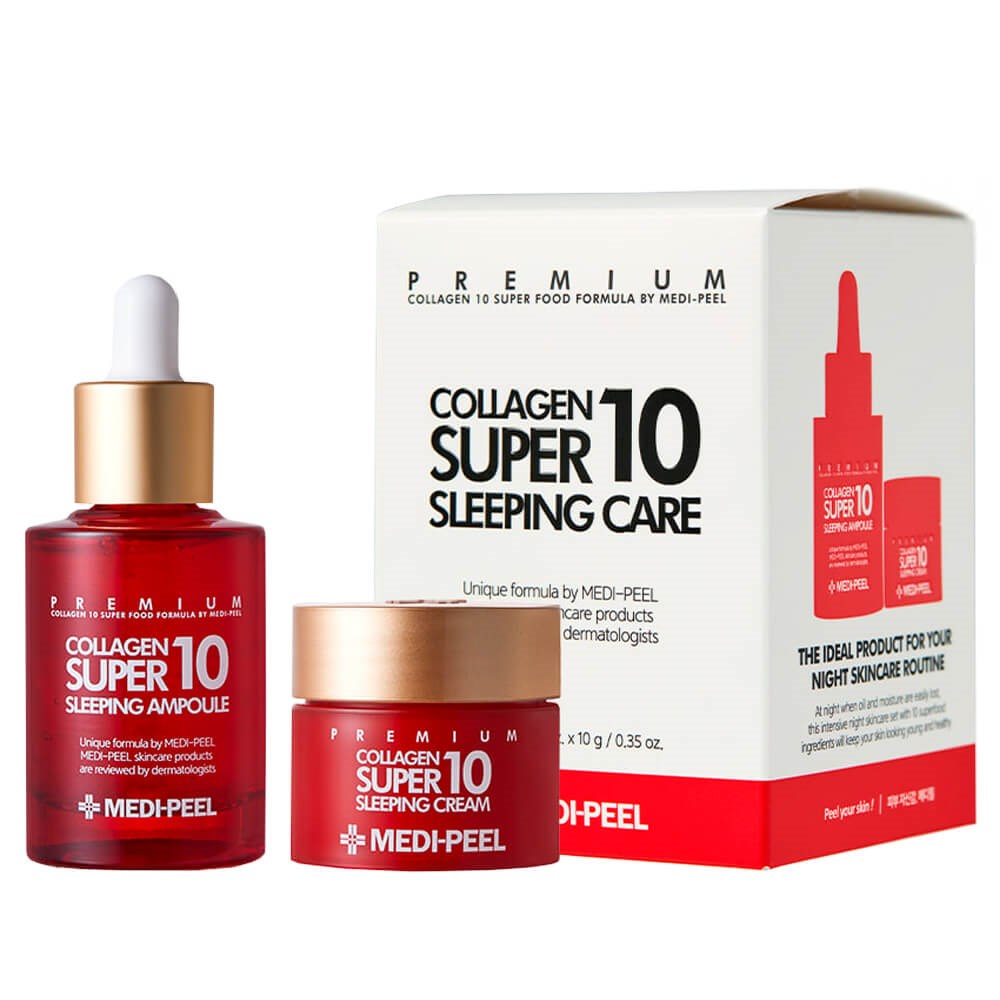 Medi-Peel Collagen Super 10 Sleeping Ampoule (30ml) Ночная ампула с коллагеном