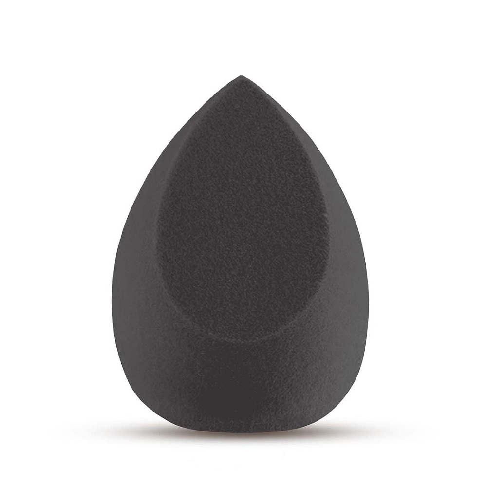 Solomeya Косметический спонж для макияжа со срезом ЧЕРНЫЙ  Solomeya Flat End blending sponge Black, 1 шт