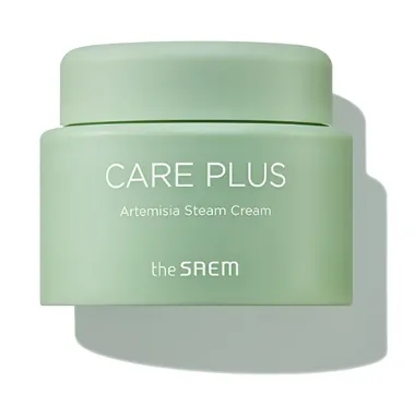 The Saem Крем для лица увлажняющий с экстрактом полыни и маслом Ши Care Plus Artemisia Steam Cream 100ml