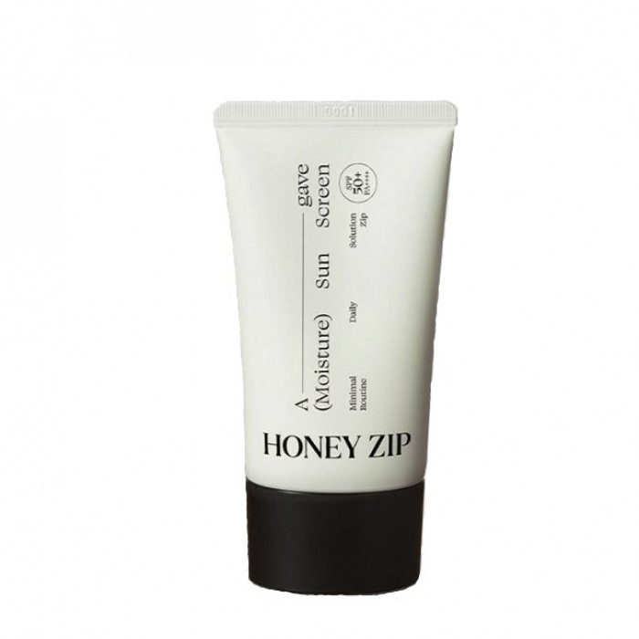 HONEY ZIP Солнцезащитный крем для лица Agave Moisture Sun Screen SPF50+/PA++++