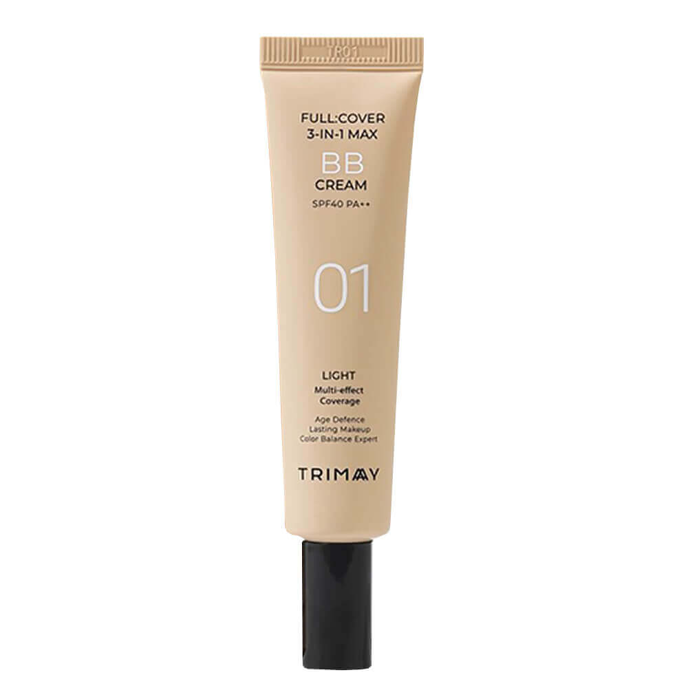 Trimay Многофункциональный BB-крем,30 мл Full Cover 3-in-1 Max BB Cream SPF40 PA++ 01