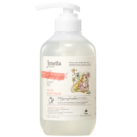 JMELLA	 Парфюмированный гель для душа, 500 мл In France Disney Spring Apple Body Wash,500 мл