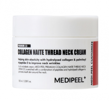 MEDI-PEEL Моделирующий крем для шеи и зоны декольте Naite Thread 2.0 Premium Collagen Naite Thread Neck Cream (100ml)