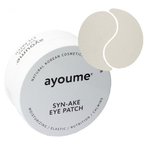 Ayoume Патчи для глаз антивозрастные со змеиным пептидом Syn - Ake Eye Patch 1,4 г*60 шт