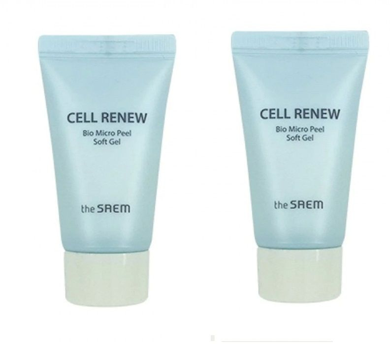 The Saem Гель для лица отшелушивающий Cell Renew Bio Micro Peel Soft Gel пробник 25мл