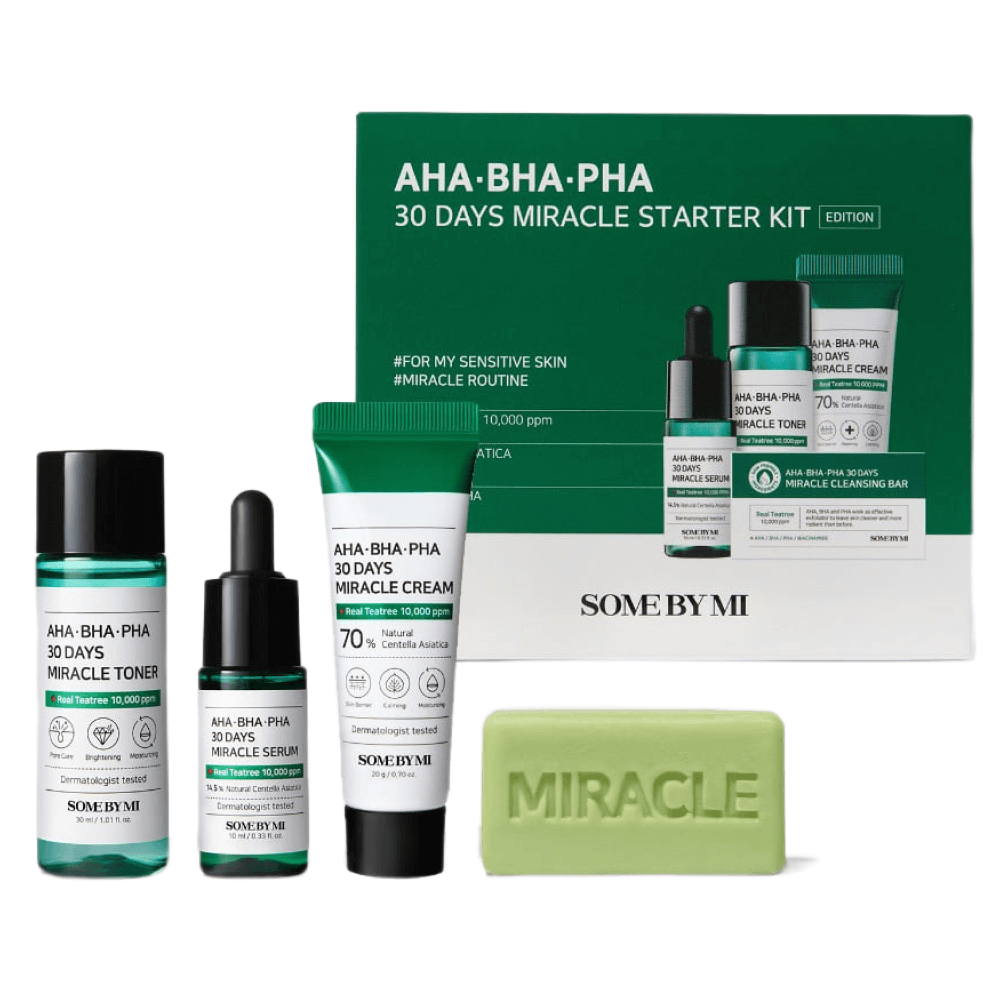 Some by mi Набор средств для проблемной кожи, 4 предм.Some by mi	AHA-BHA-PHA 30 Days Miracle Starter Kit