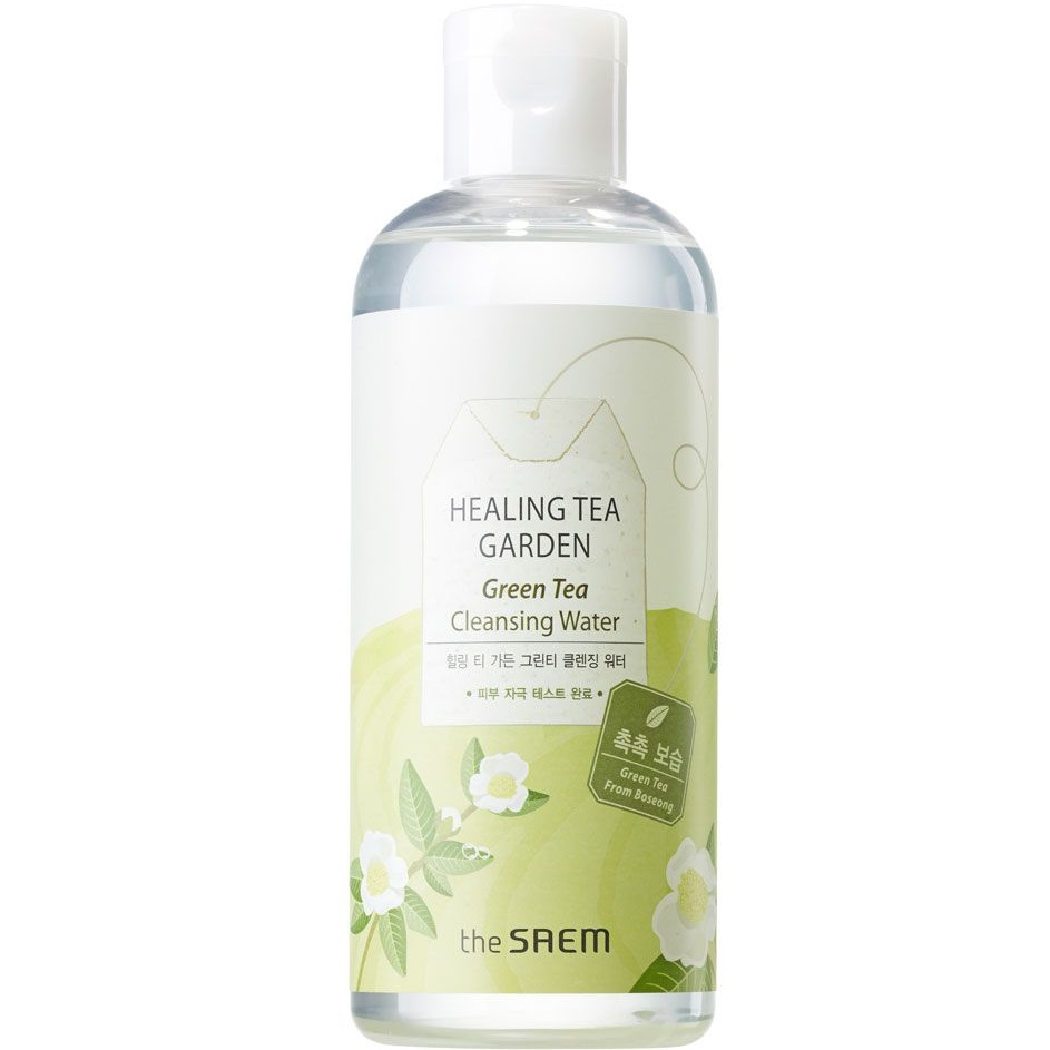 The Saem Средство для снятия макияжа Healing Tea Garden Green Tea Cleansing Water 300мл