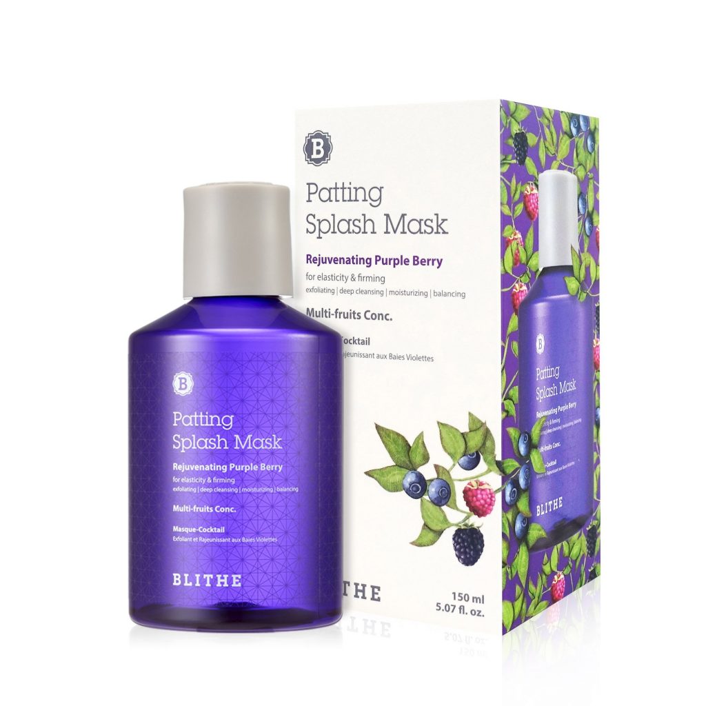 Blithe Сплэш-маска омолаживающая - Rejuvenating purple berry splash mask, 70мл