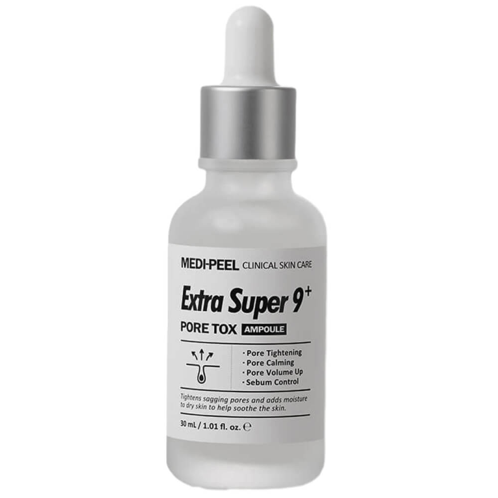 MEDI-PEEL Extra Super 9 Pore Tox Ampoule(30ml) Себорегулирующая сыворотка для сужения пор