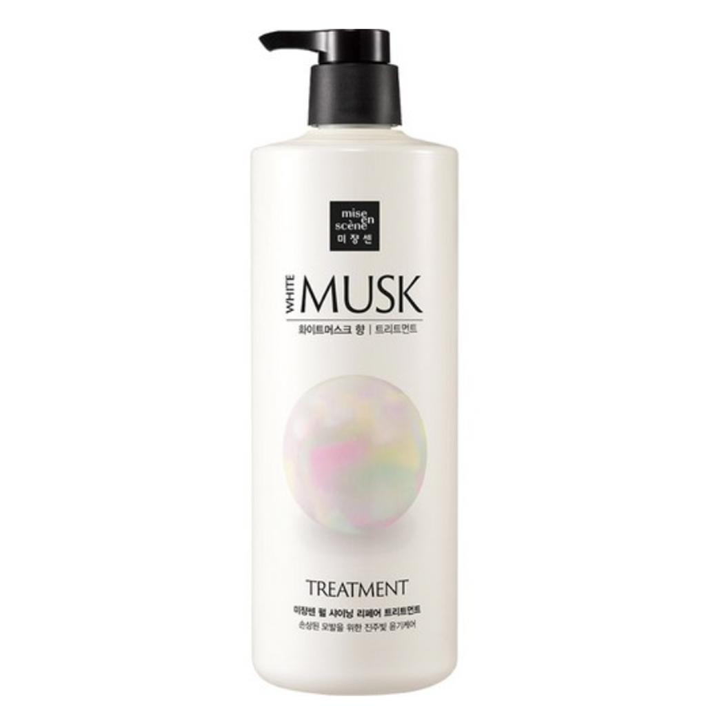 Mise En Scene Шампунь для волос с жемчужной пудрой и ароматом белого мускуса Pearl Shining Repair Musk Shampoo 1000мл