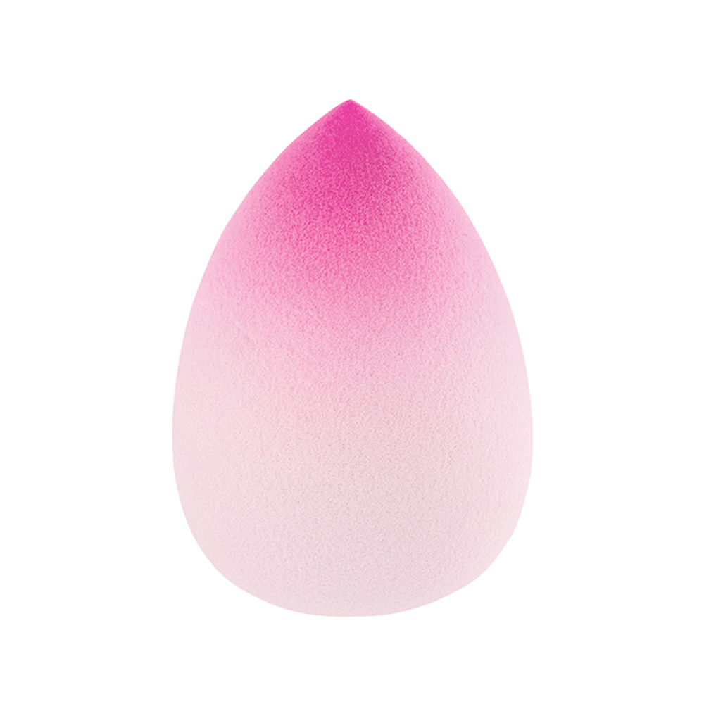 Solomeya  Большой косметический спонж для макияжа Розовый Градиент / Large Flat End blending sponge Pink Gradient, 1 шт