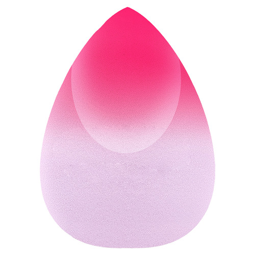 Solomeya Косметический спонж для макияжа, меняющий цвет “Purple-pink”/ Color Changing blending sponge Purple-pink 1шт