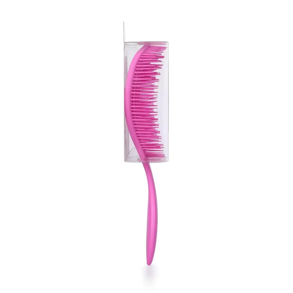 Solomeya Расческа для сухих и влажных волос с ароматом малины Wet Detangler Brush OVAL Raspberry