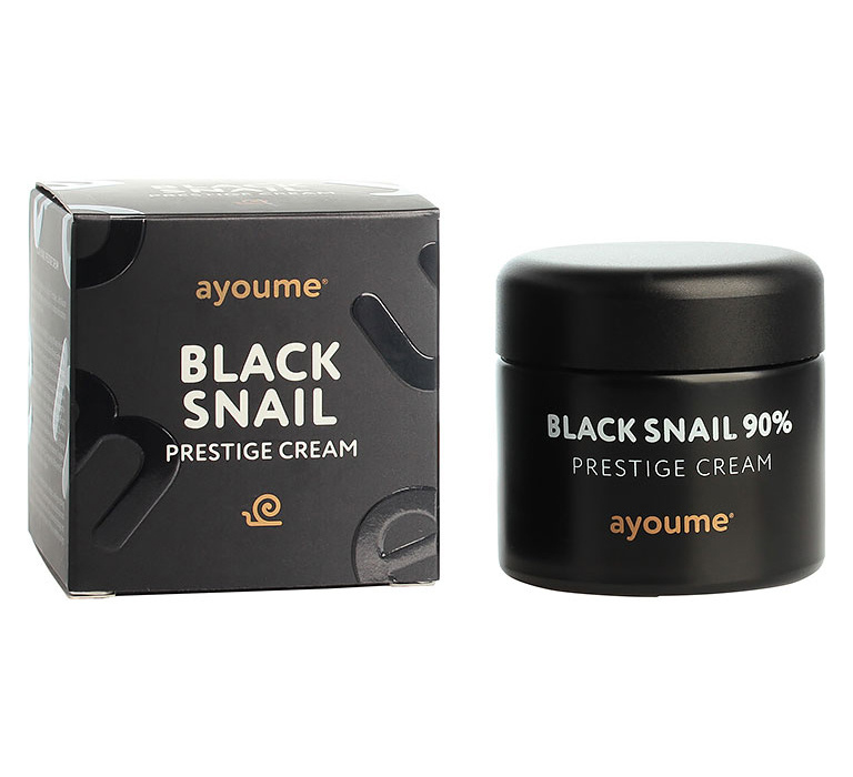 Ayoume  Крем для лица с муцином черной улитки Black Snail Prestige Cream 70мл