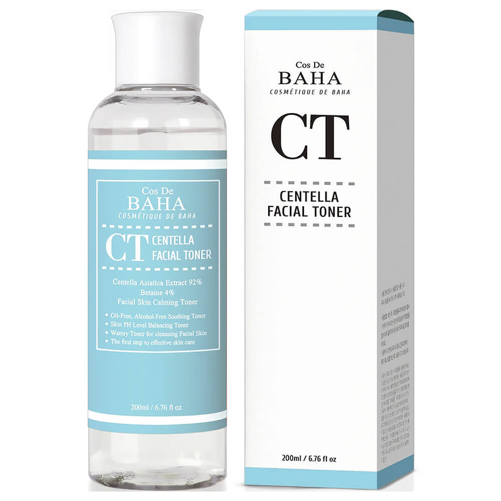 Cos De Baha	Восстанавливающий тонер с 92% центеллы, 200мл Centella Facial Toner