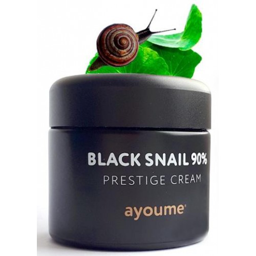 Ayoume  Крем для лица с муцином черной улитки Black Snail Prestige Cream 70мл