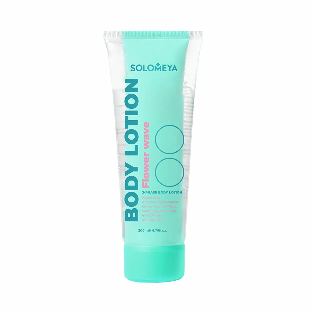 Solomeya Двойной Лосьон для тела Цветочная волна Dual-phase Body lotion Flower wave, 200 мл