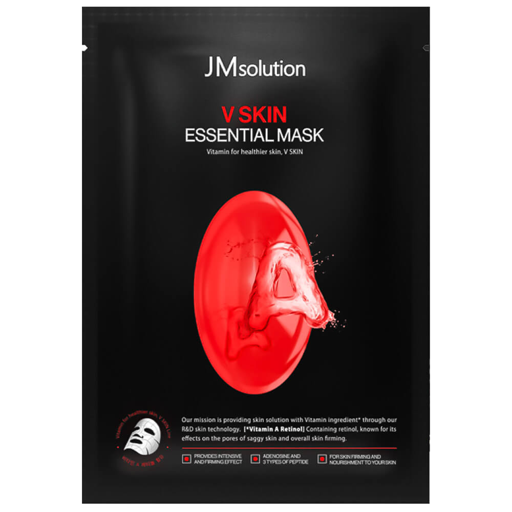 JMsolution Омолаживающая тканевая маска с ретинолом V Skin Essential Mask,35 мл