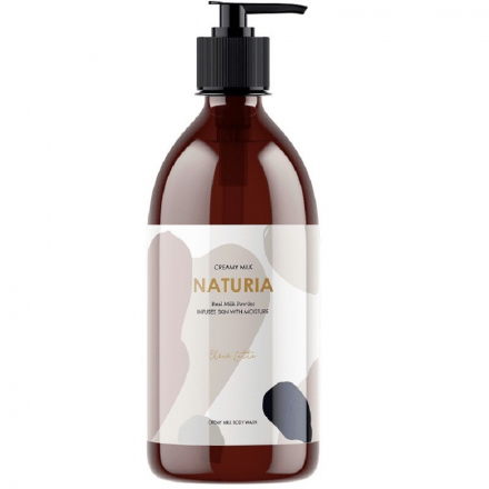 Naturia Creamy Milk Body Wash-Choco latte Гель для душа Шоколад ,750 мл