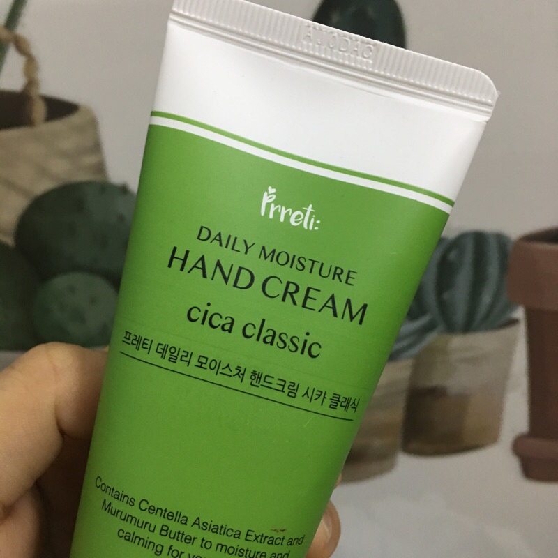 Prreti Крем для рук с центеллой азиатской Daily Moisture Hand Cream 