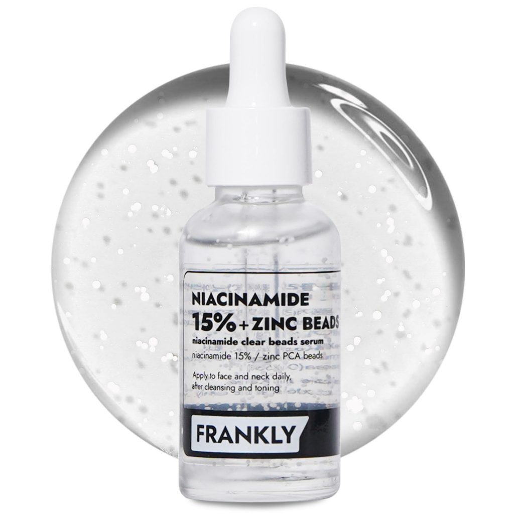 FRANKLY Niacinamide 15%+Zinc Beads Serum (30ml) Высококонцентрированная сыворотка с ниацинамидом и цинком