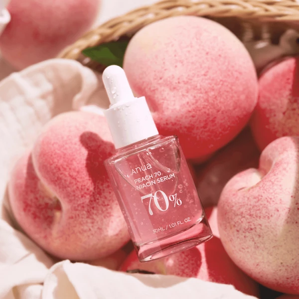 Anua  Сыворотка для гладкой и сияющей кожи лица с персиком Peach 70 Niacin Serum 30 мл